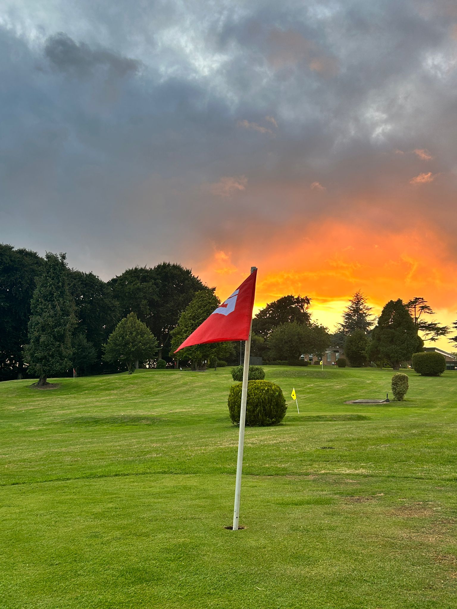 Lacken pitch and putt club kilkenny red sky